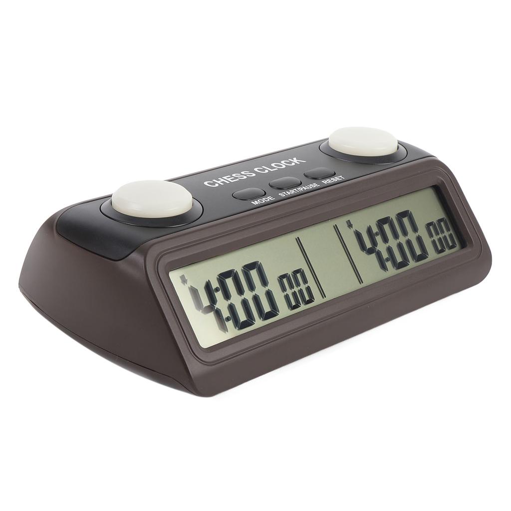 Chess Clock Multifunctional Digital Chess Timer for Board Games Practices Tournaments