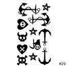 Temporary Small Fresh Tattoo Stickers Waterproof Long Lasting Tattoo Stickers Body Art Paste Painting Tattoo For Women Men