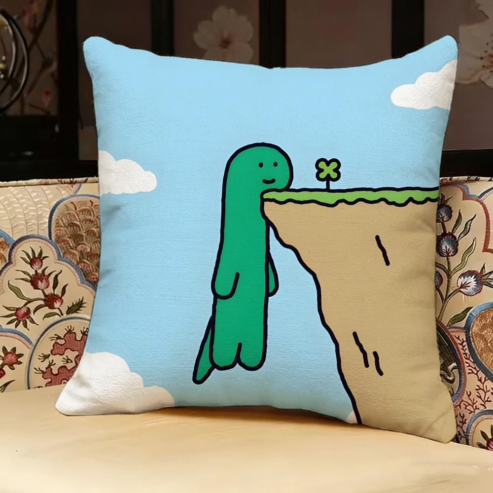 Jjoguman Art Pillow Case Pillowcase Doublesided Printed Sofa Cushion Bedroom Headboard Pillow