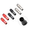 5Pcs Bike Brake Cable Shifter Connector Cable Tip End Crimp, Bike Derailleur Shifter Housing Line Regulator Brake Gear
