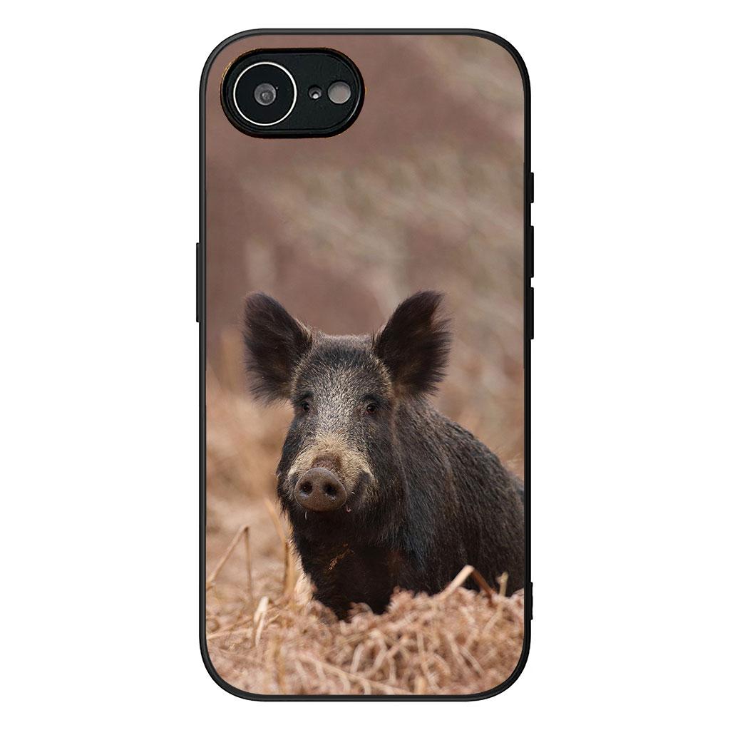Wild Boar Pig Phone Cover for Samsung Galaxy A36 A17 A26 A07 A35 A54 A53 A13 A33 A34 S8 S9 S20 S21 FE S10 Plus Case