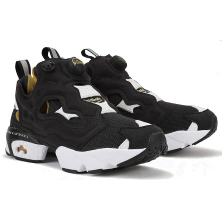 Reebok Instapump Fury Mesh, Текстильная амортизация, Низкие, Повседневная обувь, Унисекс, Черный FW4754