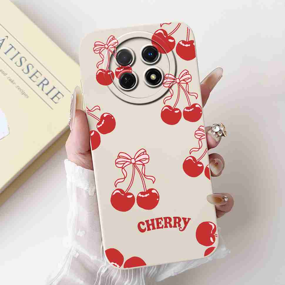 For Huawei nova Y91 Case STG-LX1 Cute Cartoon Rabbit Soft Silicone Cover For Huawei Enjoy 60X STG-AL00 6.95" Butterfly Shell
