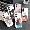 Мягкий чехол для телефона с тематикой "Мама и Малышка" для Xiaomi Poco X5 X6 X7 X8 Pro Max X3 F7 F8 Ultra M8 M7 M6 M5 Redmi 15 15C 14C 13C 12C X4