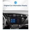 OSSURET Carplay 4G 10,1-дюймовая автомобильная интеллектуальная система Android автомобильное радио для Toyota Corolla Auris 2013 - 2016 GPS стерео интеллектуальный экран Bluetooth RDS