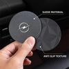 czsvdy1 czprfz1 Car Anti-slip Water Cup Heat Insulation Mat Suede Decor Coaster For Opel Astra Insignia Mokka Zafira Corsa Vectra Antara Meriva