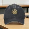 Стирка Бейсболки Это Возмутительно Забавная Кошка Принцесса Пончик Золотой Летний Хип-Хоп Кепки Для Женщин Мужчин Рок Солнце Бейсболки