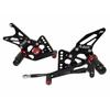 Подходит для мотоцикла Suzuki GSXR1000 2005-2006, модифицированные задние подножки, повышающий кронштейн.