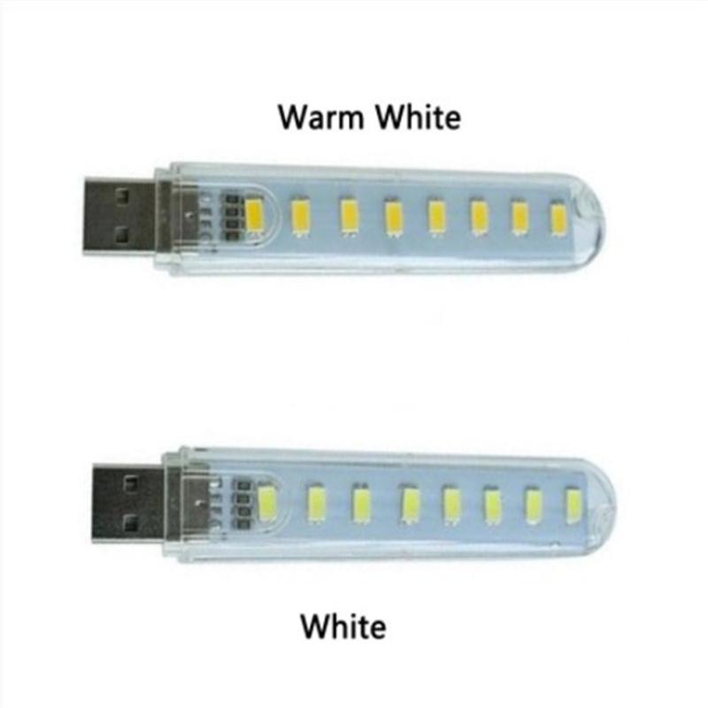 USB карманный мини-ночник 8 светодиодных ламп портативный защитный свет для глаз гаджет для освещения доски