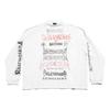 Balenciaga Футболка SS24 Свободный крой Унисекс Белый 699191TPVO29065