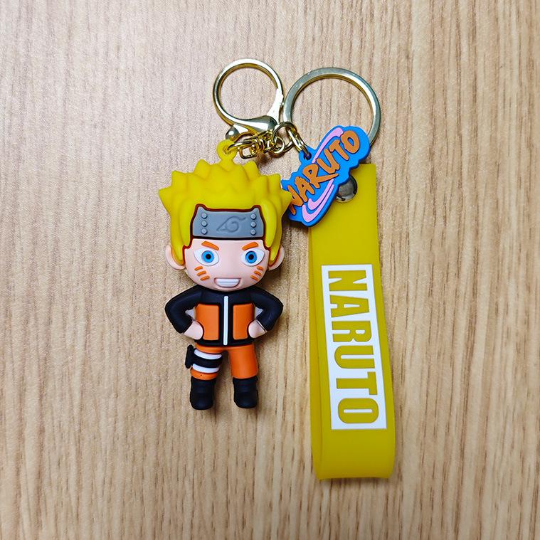 Брелок с персонажем Наруто: Наруто, Хината, Какаши, Саске, Джирайя Кукла-подвеска Брелок