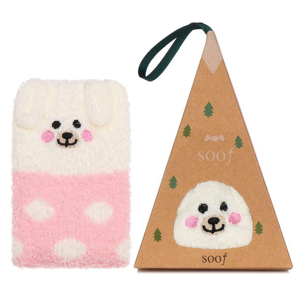 Нескользящие 3D Пушистые Зимние Теплые Подарочные Носки с Коробкой Напольный Чулок Коралловый Флис Носок Рождественские Носки