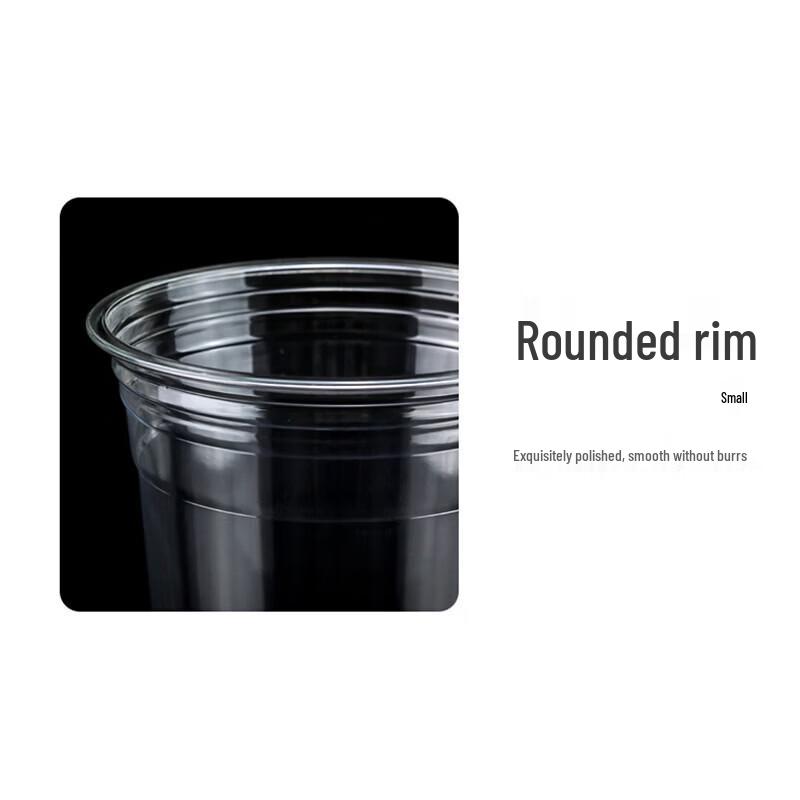Fan Shun Disposable Plastic Cups with Lids