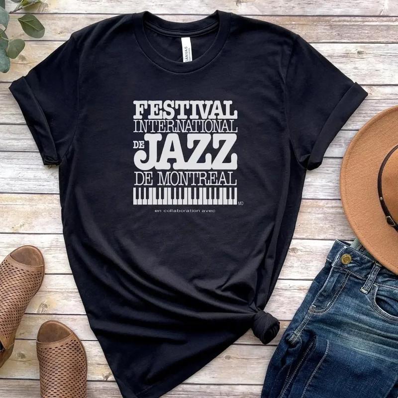 Montreal Jazz Festival International Fest Canada T Shirt Memorabilia Git For Music Lover