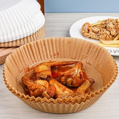 Бумага для выпечки для аэрофритюрницы, маслостойкая подкладка, антипригарный коврик для аэрофритюрницы, выпечки, микроволновой печи, гриля, духовки, кухонной сковороды, коврика
