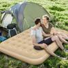 Внутренний надувной матрас Бытовая надувная кровать Коврики для глэмпинга Портативные надувные матрасы для пола Уличный встроенный насос Утолщенный коврик