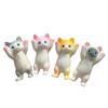 Cartoon Cat Fidget Relief Toy TPR Kids Sensory Toy New Mochi Squishy Doll  Children's Gifts