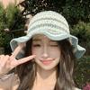 Sunscreen Hat Summer Breathable Hollow Sun Hat For Women Girls Sweet Uv Protection Sun Hat Travel Foldable Fisherman Hat