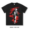 MJ Iconic Portrait Men's T-Shirt 100% Cotton Loose Fit 80s Pop Art Graphic Tees for Men Classic Singer T-Shirts Tops