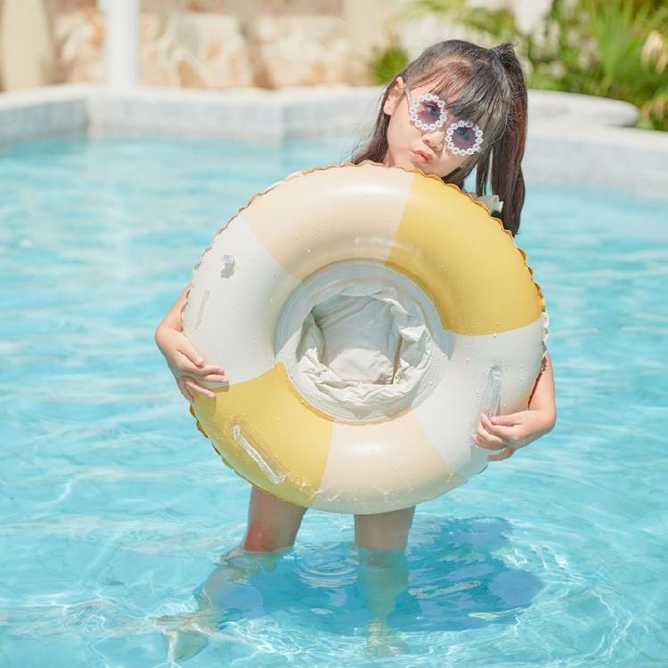 Baby Swimming Float Inflatable Swim Rings with Float Seat for 1-5 Years Children