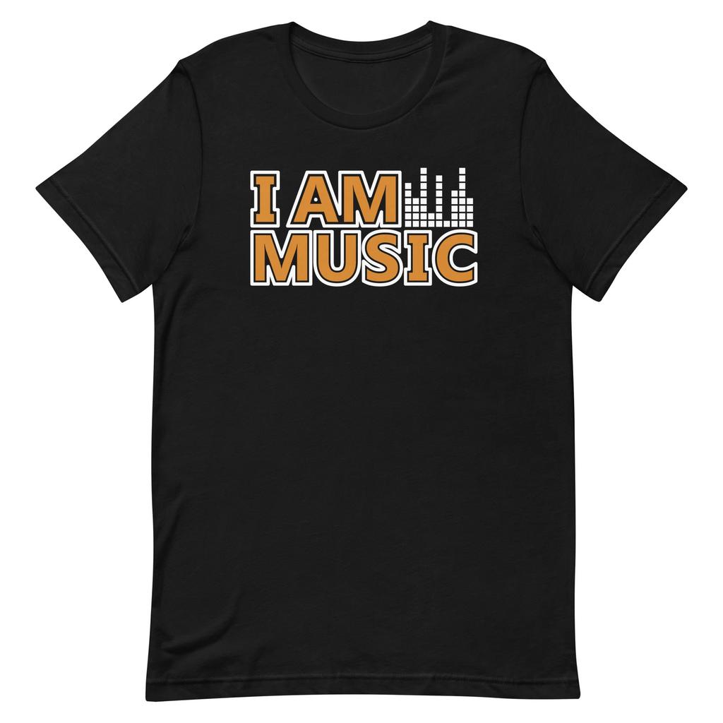 I AM MUSIC Short-Sleeve Unisex T-Shirt