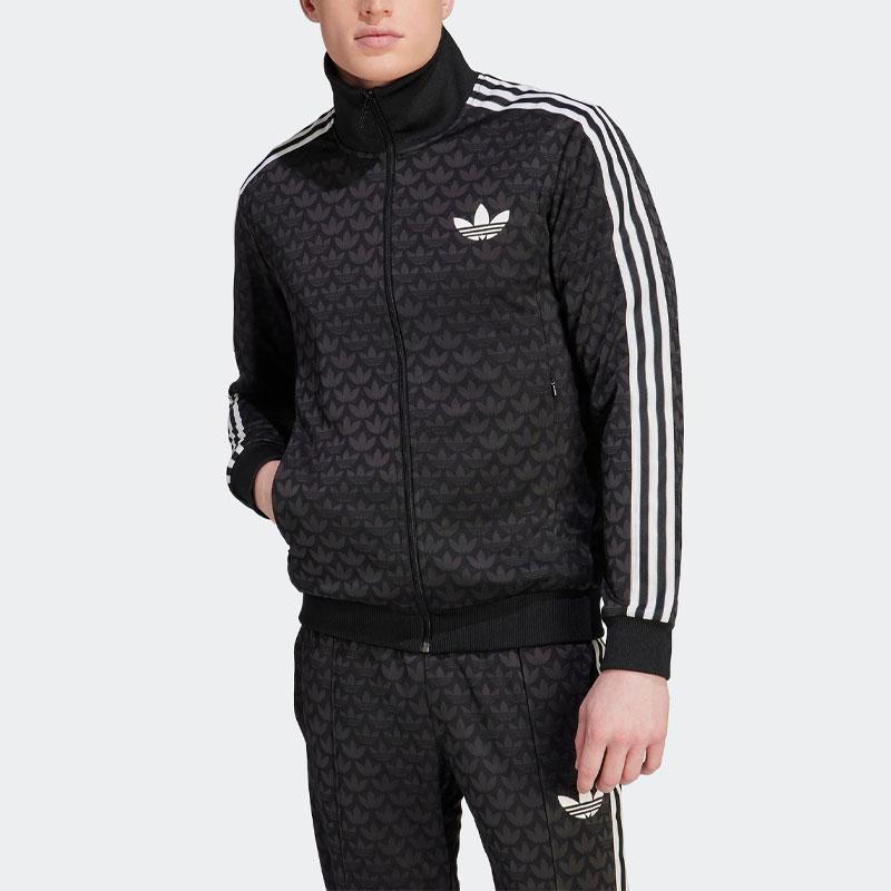 adidas Оригиналы Adicolor 70-х Монограмма Спортивный топ Черный IP6982