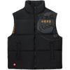 Li Ning Skateboard Series Casual Loose Stand Collar Down Vest Unisex Vests Black AMRU105-2