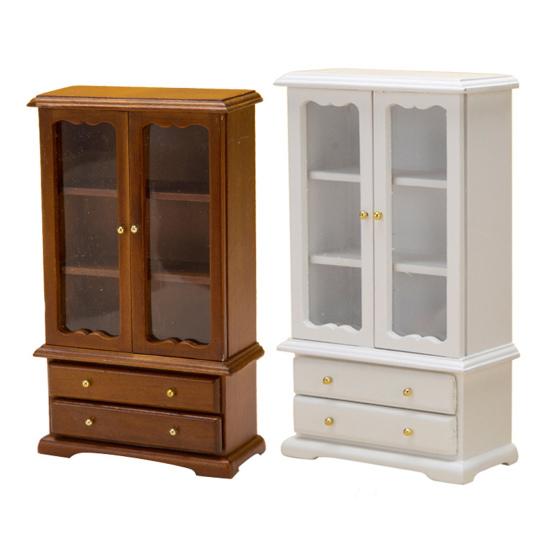 1:12 Creative 3 Layers Decorate Exquisite Detail Cupboard Dining Cabinet Model Dollhouse Furniture Micro Landscape