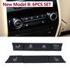 Rear Air Conditioner Ventilaton AC Button Keys Repair Kit For BMW 5 5GT 6 7 Series F10 F11 F07 F01 F02 F12 F06 730 735 740