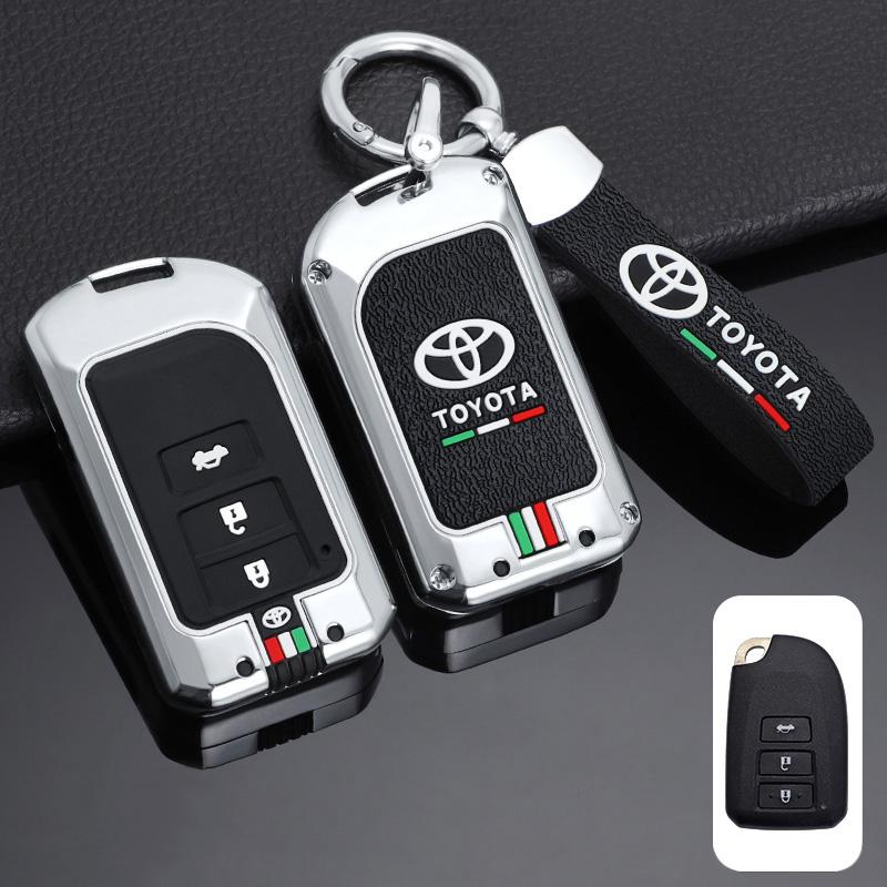 2026 Hot For Toyota Hub Caps Car Remote Key Case Cover Shell for Toyota Auris Corolla Reiz Avensis Verso Yaris Aygo Rav4 Scion T