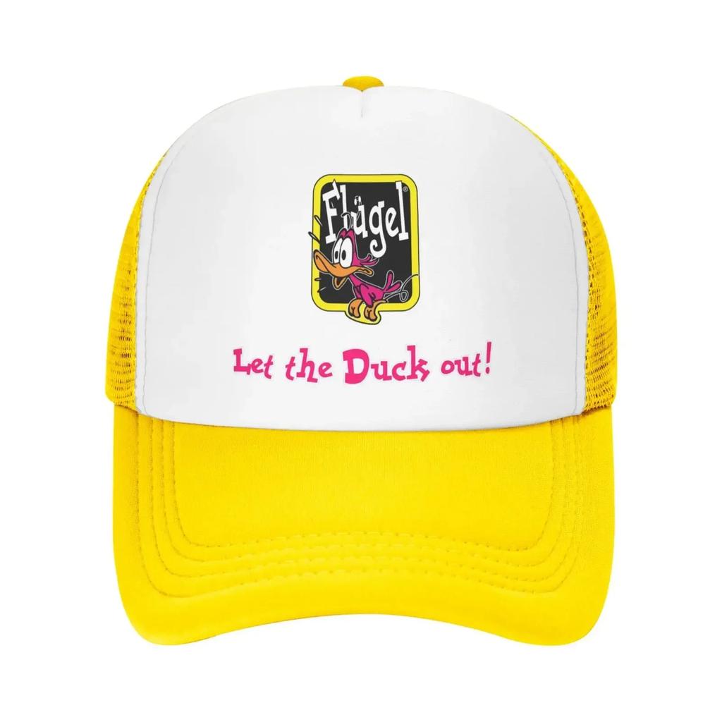 2022 New Arrival Flugel Let The Duck Out Cap Baseball Caps Curved Hip Hop Hats Fashion Outdoor Adjustable Dad Hat for Unisex