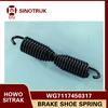Sinotruk Sitrak Brake Shoe Spring Wg7117450317 for Sinotruk HOWO T5g Sitrak C5h/C7h/C9h Man Tga Truck Spare Parts