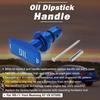 Car Oil Dipstick Pull Handle Engine Oil Pullhandle Aluminum Billet Automobile Replacement For Ford Mustang GT V8 OT-1014