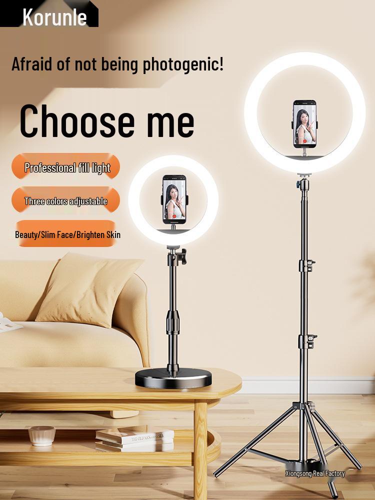 2025 Mobile Phone Selfie Light: Live Stream & Desktop Beauty Lighting