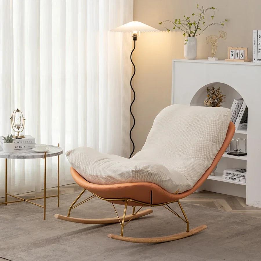 Elastic Closure Papasan Rocking Chair Seat Cushion Cover Soft Slipcover Only, Removable and Washable Chair Cushion Covers