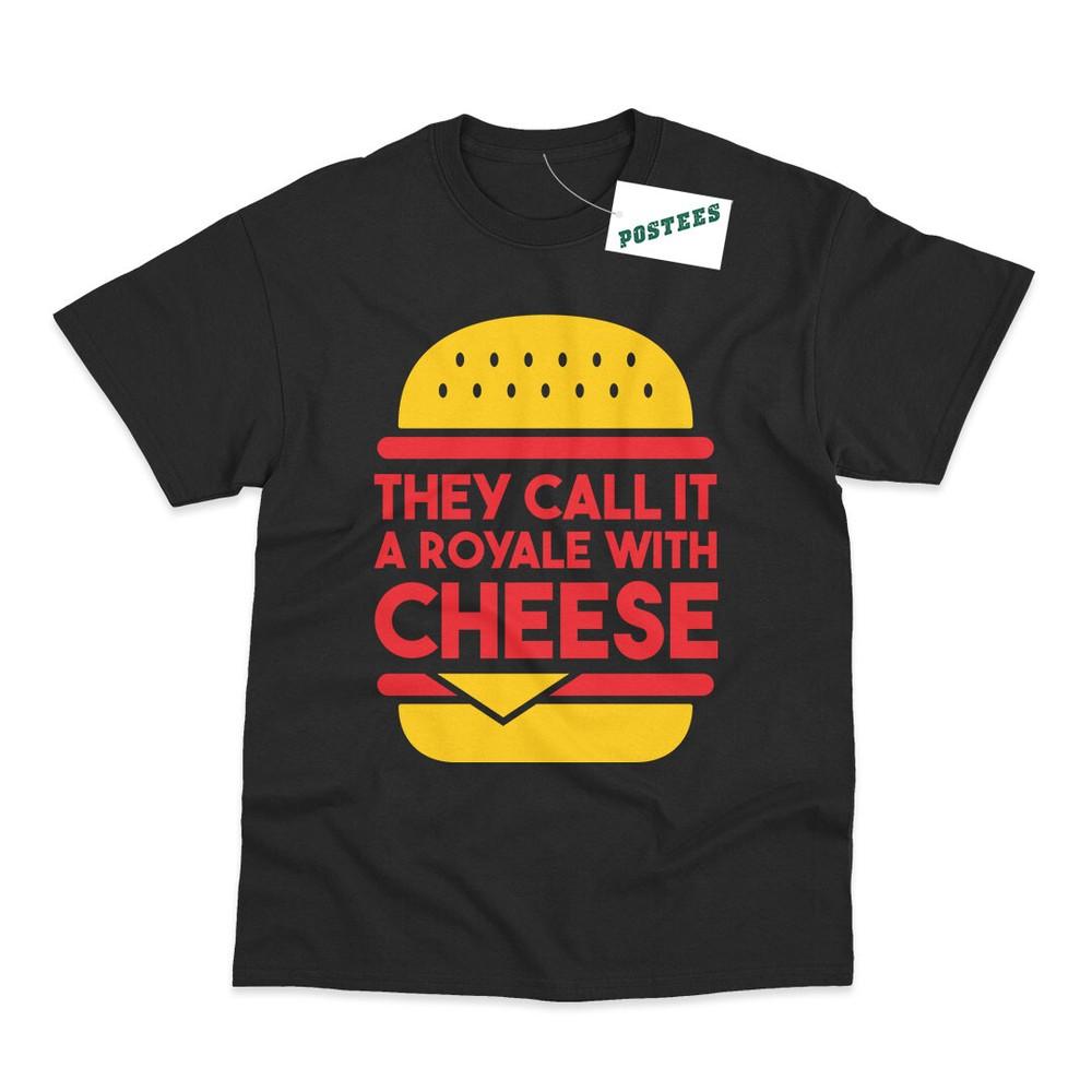 Royale With Cheese Inspired By Pulp Fiction Printed TShirt