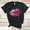 Сексуальная красочная женская футболка с принтом губ, с коротким рукавом и круглым вырезом, свободная женская футболка, женская футболка, топы, одежда, женские футболки