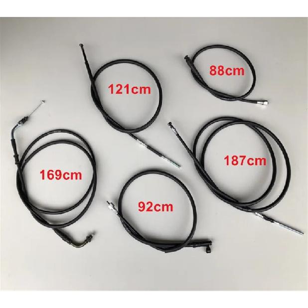 Motorcycle throttle cable before and after the brake speed soft shaft wire rope For Honda SCR 100  WH100T GCC100 SCR100 SPACY100