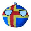 Polandball Plush Toy 10cm Finnish Overseas Territories (Åland Islands)