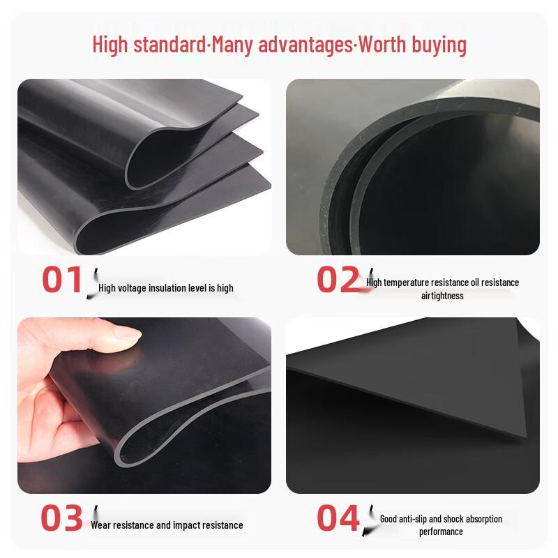 Маслостойкий нитрильный и EPDM резиновый коврик Veeriga
