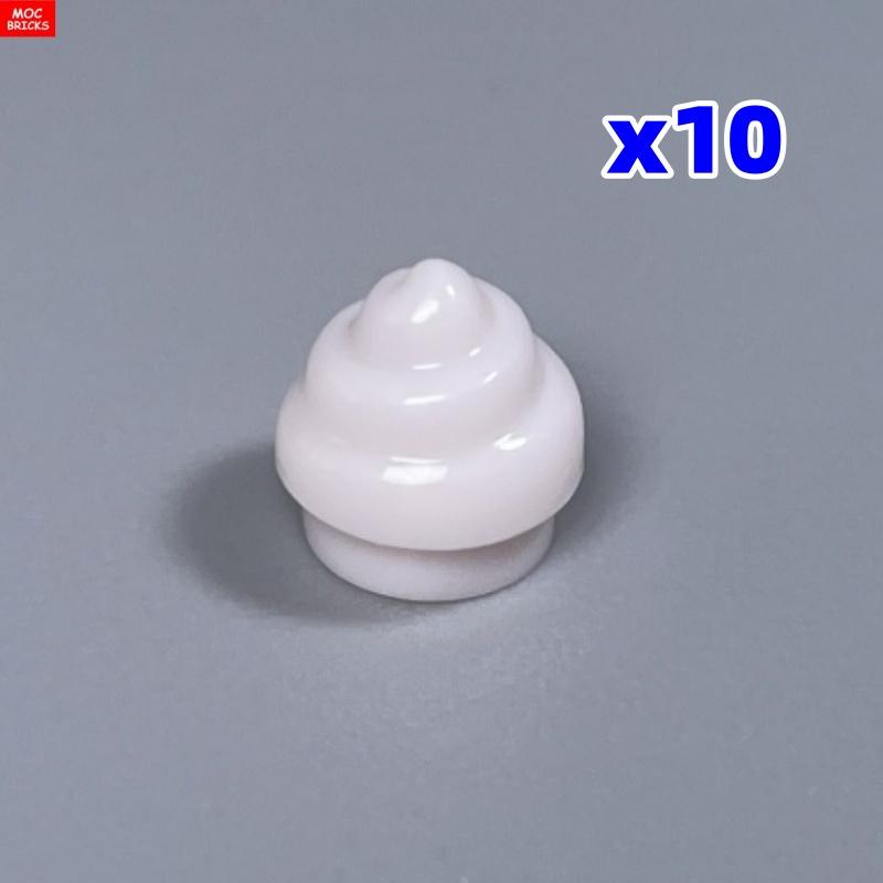 MOC Bricks Food Cookie Bone Pretzel Bagel Biscuits Waffle Chips Hot Dog Bread Pizza Milk Educational Building Blocks Kids Toys