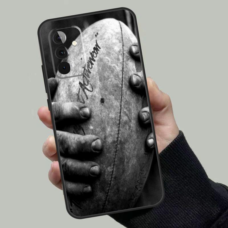 Rugby Ball Case For Samsung Galaxy A53 A33 A23 A13 A52 A32 A22 A12 A51 A71 A14 A24 A34 A54 A52S Coque