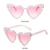 Beach Bling UV400 Heart Sunglasses Shades Party Glasses Pearls Sun Glasses