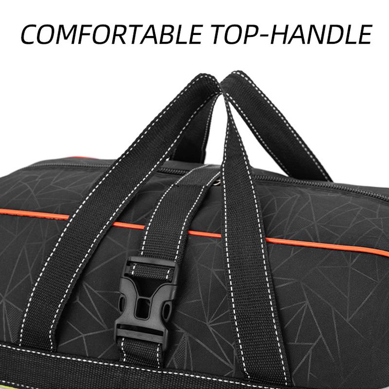 Air Consignment Bag Large-capacity Retractable Folding Travel Bag Universal Wheel Moving Travel Nylon Cloth Duffel Bag