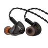 Linsoul ZiiGaat Lush Hybrid (4BA+1DD) High-End In-Ear Earphones, Made In China, Re-cableable, Hybrid Configuration with Dynamic Driver and Subwoofer,