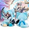 Новый Плюшевый Ил Дотторе из Genshin Impact Милый Плюшевый Доктор Зандик Кавайи Аниме Аксессуары Мягкая Подушка Кукла Игрушка Подарок для Фанатов