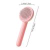 Convenient Pet Accessories Self Cleaning Grooming Massager Cat Brush Pet Comb Hair Remover Scraper
