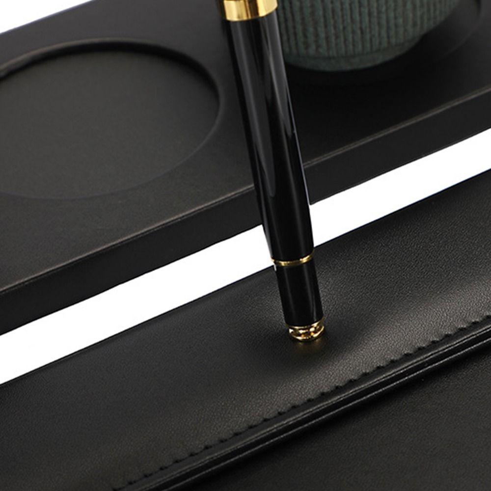 PU Leather Paper Folder Magnetic Writing Pad Letter Size Writing Board  Nurses