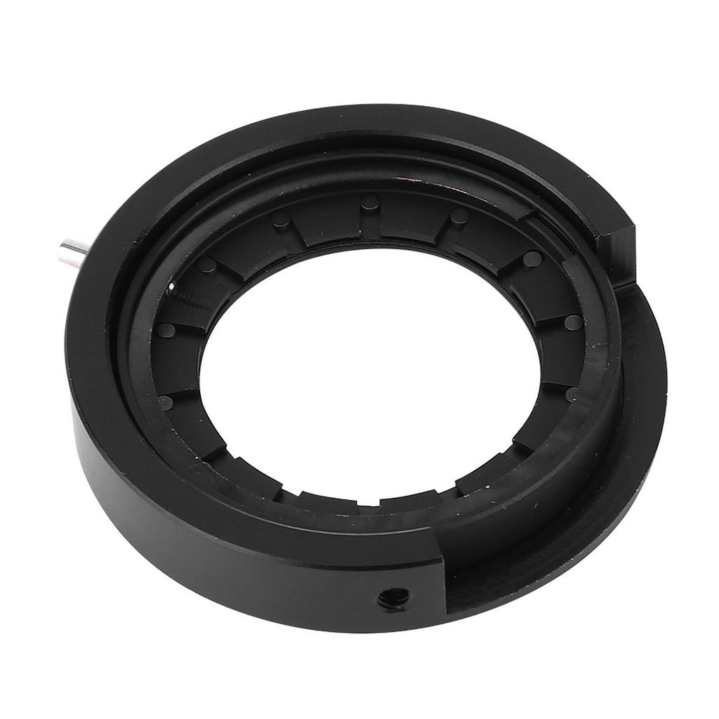 Microscope Iris Adapter Aperture Adjustable Lens Optical Diaphragm for MicroscopeSK25 with Base