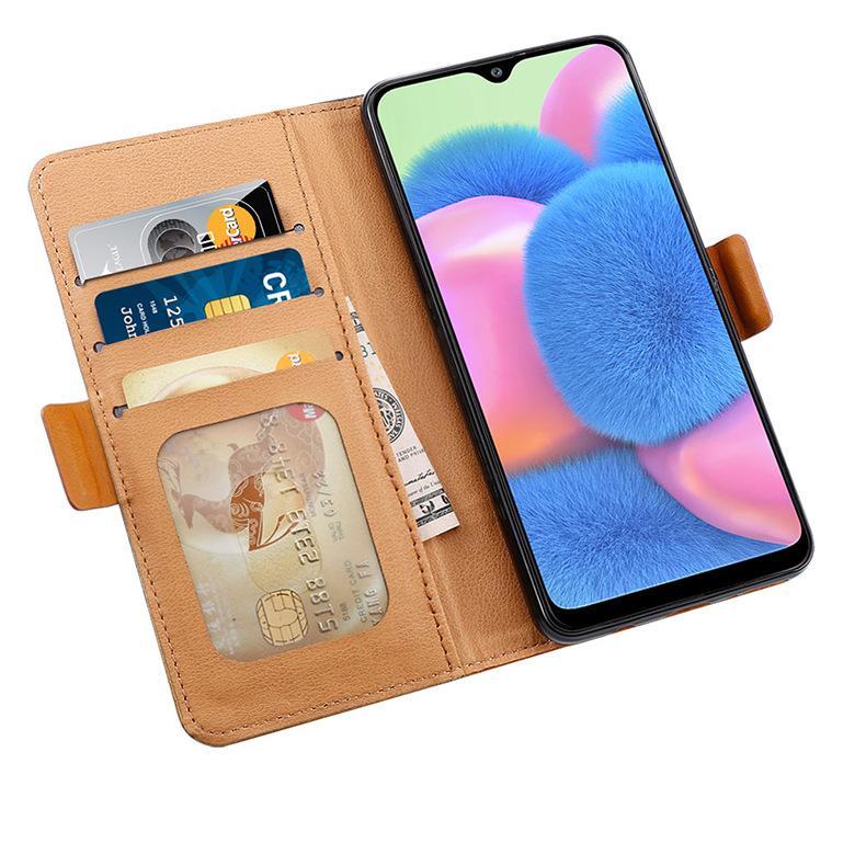 For iPhone 16e Case Color Splicing PU Leather Wallet Phone Cover